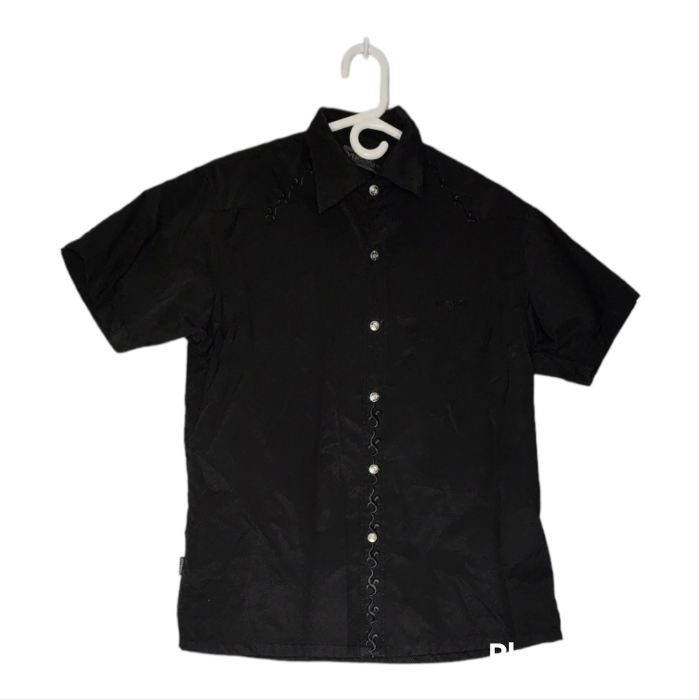 Versace Jeans Couture Short Sleeve Button Down Shirt